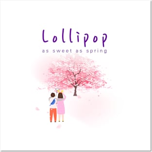 lollipop, as sweet as spring Posters and Art